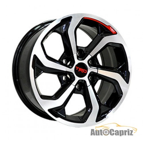 Диски Replica TY1484TRD BKF R17 W7.5 PCD6x139.7 ET30 DIA106.1